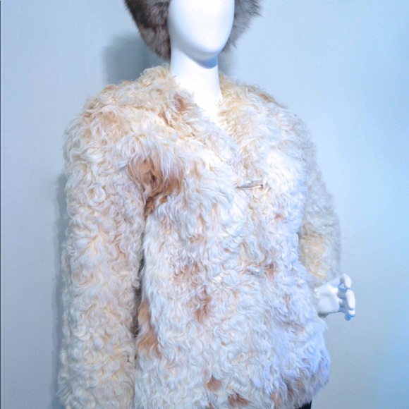 Vintage 60’s Mongolian lamb shearling / fur coat - Picture 5 of 7